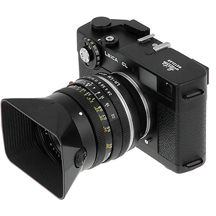 FotodioX Leica R Pro Adaptador de Lente para Cámaras Leica M con Acabado en Acero Inoxidable y Enfoque a Infinito