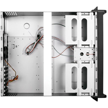 iStarUSA D Storm Series D-300 3U Caja Rack Compacta Estilizada Negra