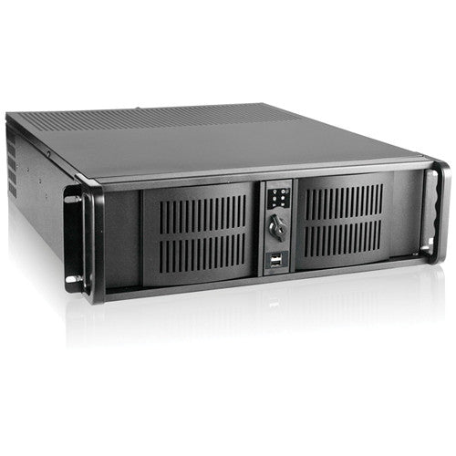 iStarUSA D Storm Series D-300 3U Caja Rack Compacta Estilizada Negra