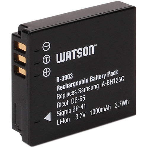 Watson IA-BH125C Batería de Ion de Litio 3.7V 1000mAh incluye garantía 1 año