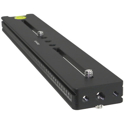 Desmond Long Quick Release Plate 250mm para lentes larga distancia con ranura de tornillos