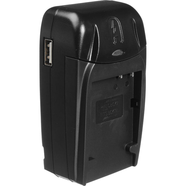 Watson Cargador AC DC compacto para batería DMW-BCK7 con adaptadores y puerto USB