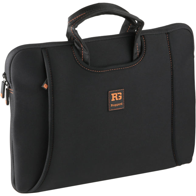 Funda para portátil 14 pulgadas Ruggard Ultrathin neopreno resistente con asas y bolsillos
