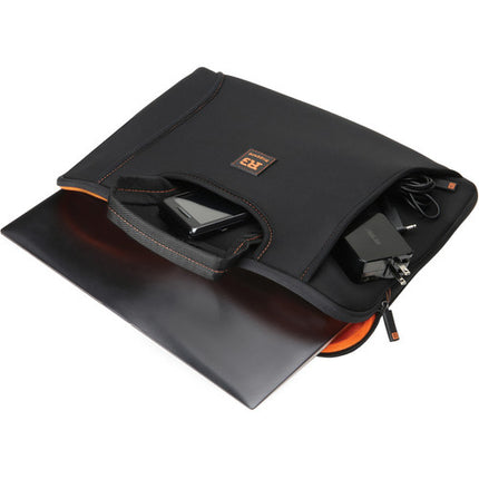 Funda para portátil 14 pulgadas Ruggard Ultrathin neopreno resistente con asas y bolsillos