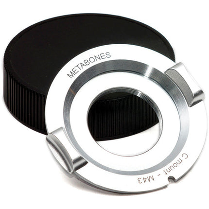 Adaptador Metabones para lentes C-Mount a Micro Cuatro Tercios Chrome