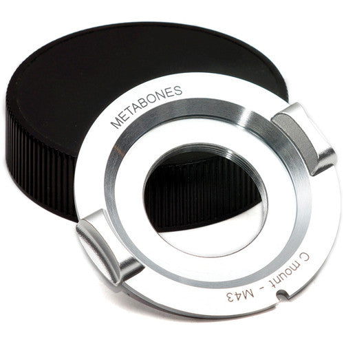 Adaptador Metabones para lentes C-Mount a Micro Cuatro Tercios Chrome