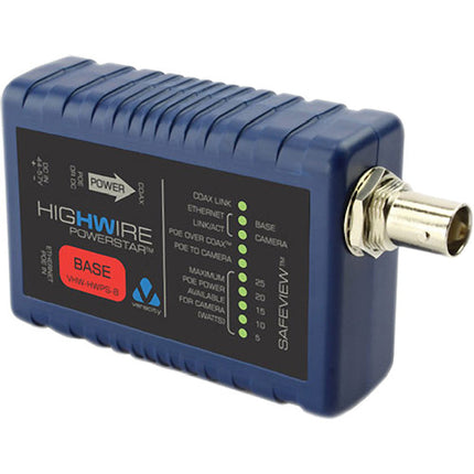 Veracity HIGHWIRE Base de Unidad PowerStar Ethernet sobre Coax 25W PoE