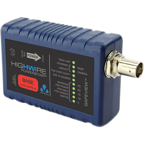 Veracity HIGHWIRE Base de Unidad PowerStar Ethernet sobre Coax 25W PoE
