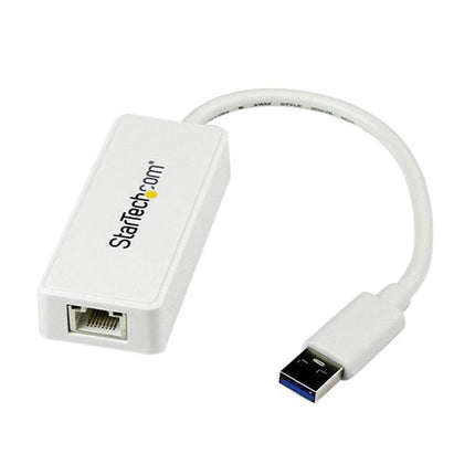 StarTech Adaptador Ethernet Gigabit USB 3.0 con Puerto USB Pasante Blanco