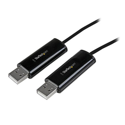 StarTech Cable conmutador USB para teclado y ratón 2 puertos 1.8 m negro
