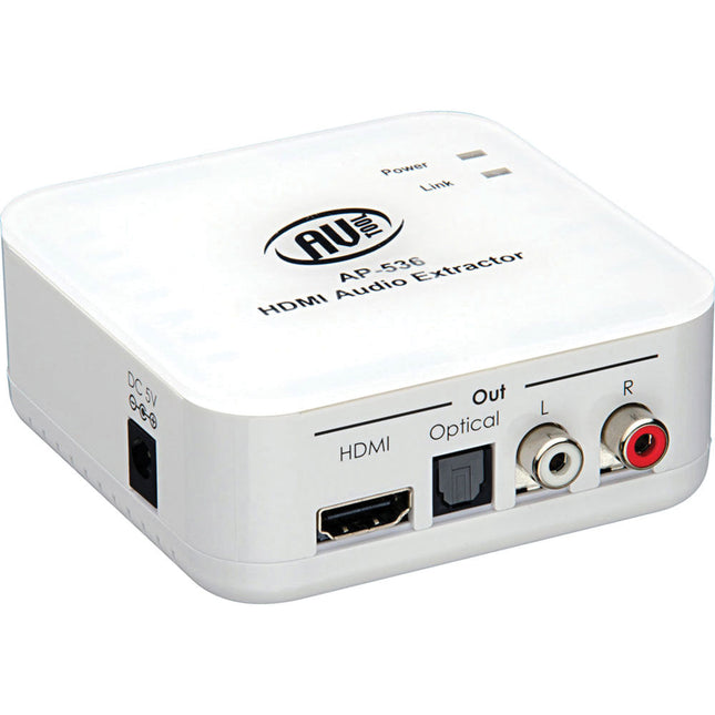 AV Toolbox AP-536 Extractor de Audio HDMI con Salidas RCA y Ópticas 192 kHz