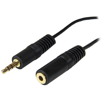 StarTech Cable de Extensión de Audio 3.5mm TRS Macho a Hembra 3.7m con Contactos Dorados