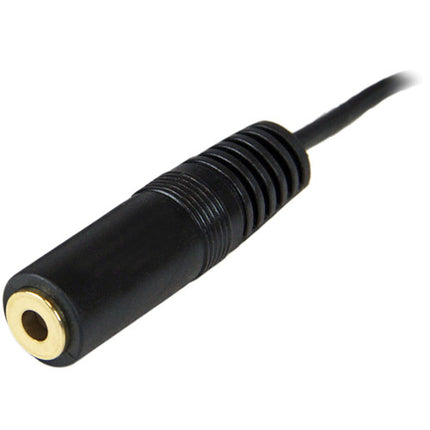 StarTech Cable de Extensión de Audio 3.5mm TRS Macho a Hembra 3.7m con Contactos Dorados