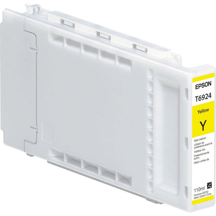Cartucho de Tinta Amarilla Epson UltraChrome XD 110mL para Impresoras SureColor T-Series
