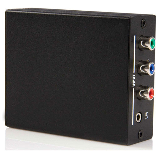 StarTech CPNTA2HDMI Convertidor de vídeo de componente a HDMI con audio cable 0.9m y adaptador de corriente negro