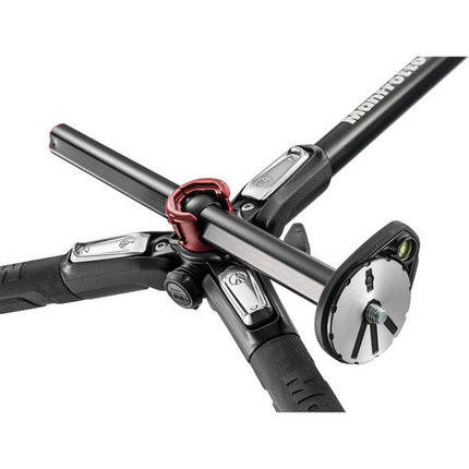Manfrotto MT190XPRO4 Trípode de Aluminio con Cabezal 324RC2 y Altura Máxima 170 cm