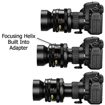 FotodioX Pro Adaptador Montura para Objetivo Mamiya RZ67 a Pentax K con Enfoque Infinito y Montura para Trípode