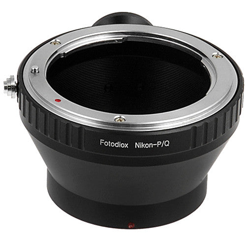 FotodioX Adaptador para Lentes Nikon F a Cámaras Sin Espejo Pentax Q