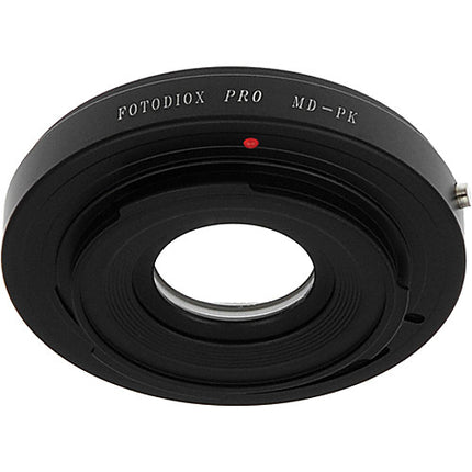 FotodioX Pro Adaptador de Montura para Lente Minolta MC/MD a Pentax K con Corrección de Enfoque y Acabado en Latón