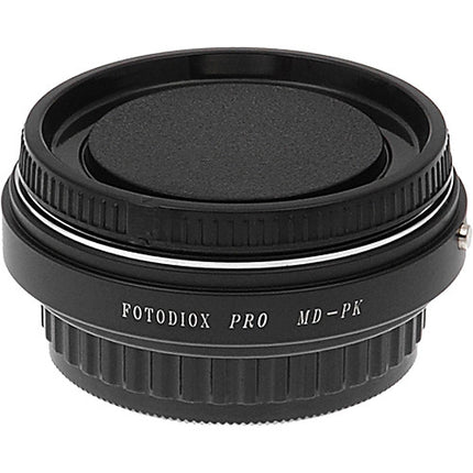 FotodioX Pro Adaptador de Montura para Lente Minolta MC/MD a Pentax K con Corrección de Enfoque y Acabado en Latón