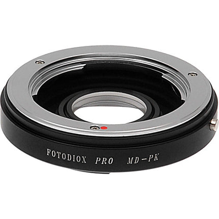 FotodioX Pro Adaptador de Montura para Lente Minolta MC/MD a Pentax K con Corrección de Enfoque y Acabado en Latón