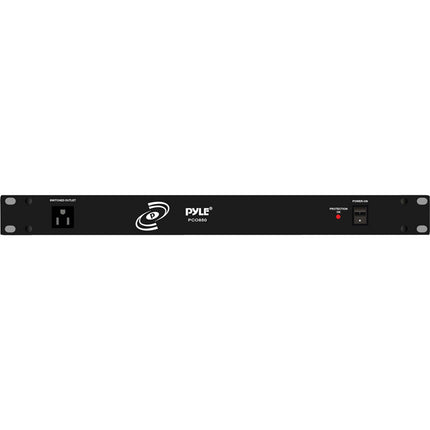 Pyle Pro PCO850 Protector de Sobretensión 19" Para Rack Filtro AC Antirruido