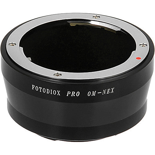 Adaptador FotodioX para objetivo Olympus OM a cámara Sony NEX con garantía 2 años