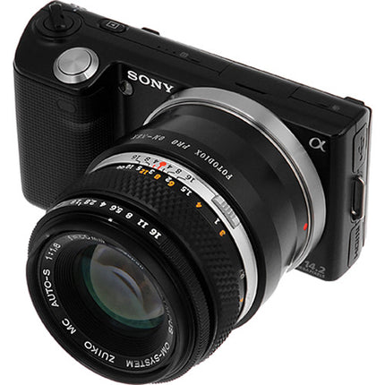 Adaptador FotodioX para objetivo Olympus OM a cámara Sony NEX con garantía 2 años