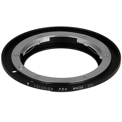 FotodioX Pro Adaptador de Montura para Lente Nikon F a Canon EF Metal