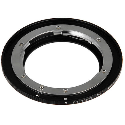FotodioX Pro Adaptador de Montura para Lente Nikon F a Canon EF Metal