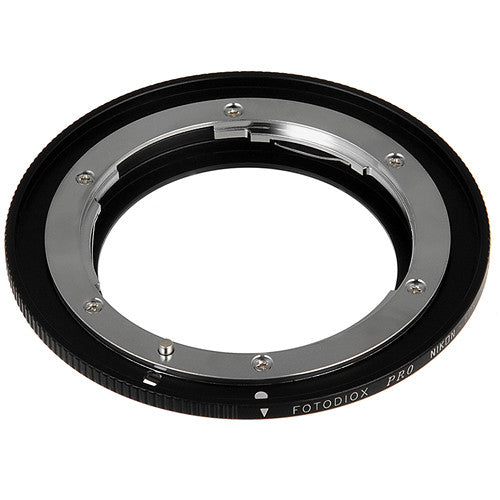 FotodioX Pro Adaptador de Montura para Lente Nikon F a Canon EF Metal