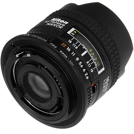 FotodioX Pro Adaptador de Montura para Lente Nikon F a Canon EF Metal