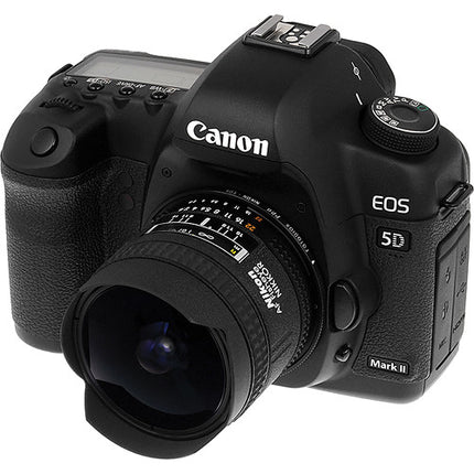 FotodioX Pro Adaptador de Montura para Lente Nikon F a Canon EF Metal
