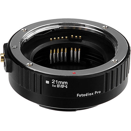 FotodioX Pro Tubo de Extensión Macro Automático 21mm para Canon EF EF-S