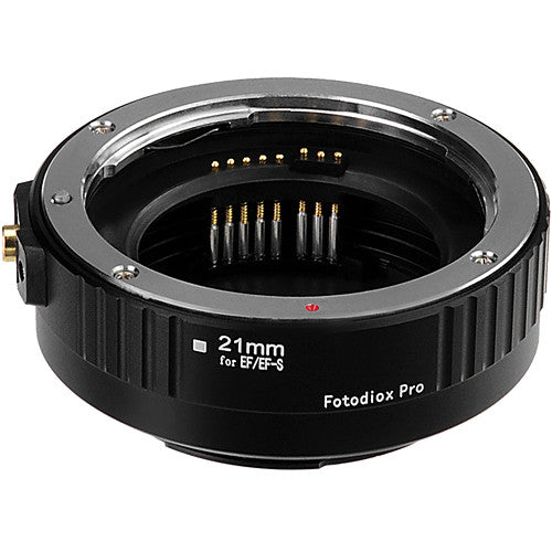 FotodioX Pro Tubo de Extensión Macro Automático 21mm para Canon EF EF-S