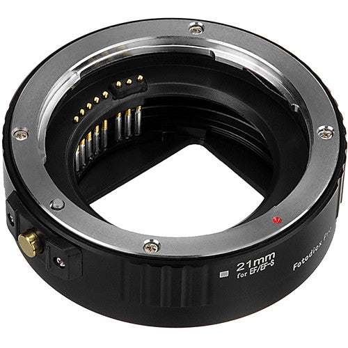 FotodioX Pro Tubo de Extensión Macro Automático 21mm para Canon EF EF-S