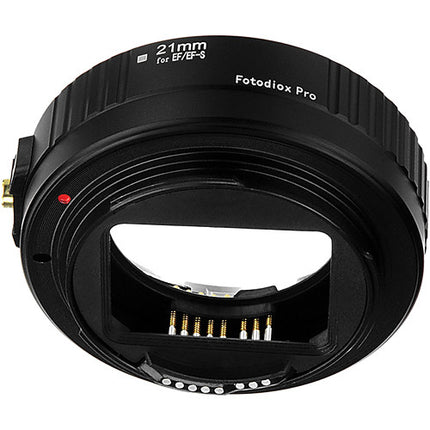 FotodioX Pro Tubo de Extensión Macro Automático 21mm para Canon EF EF-S