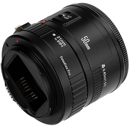 FotodioX Pro Tubo de Extensión Macro Automático 21mm para Canon EF EF-S