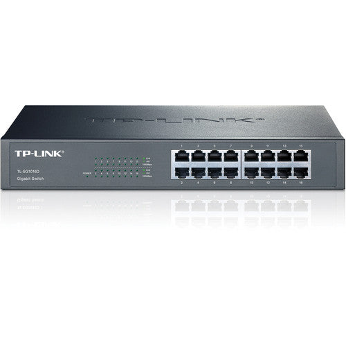 TP-Link TL-SG1016D Switch Gigabit No Administrable 16 Puertos 32Gbps