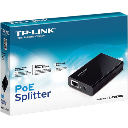 TP-Link TL-POE10R PoE Splitter Compatible Gigabit Velocidad y Puerto PoE