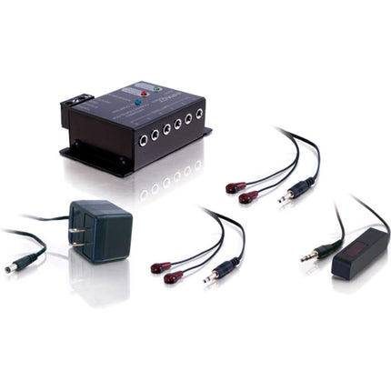 C2G Kit Repetidor de Control Remoto Infrarrojo Extensor 2.74 m 4 Dispositivos