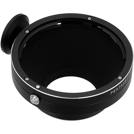 FotodioX Pro Adaptador de Montura para Lente Pentax 67 a Cámara Pentax K con Corrección 1.4x Multicapa y Montura para Trípode