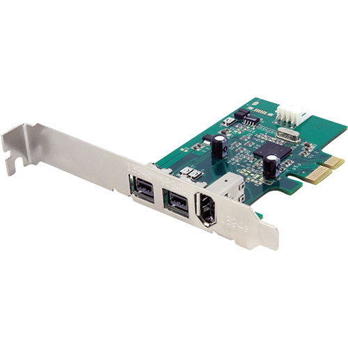 StarTech Adaptador PCIe FireWire 3 Puertos 2x800Mb/s 1x400Mb/s