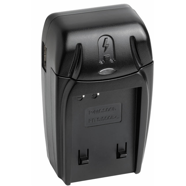 Watson Cargador Compacto AC/DC para Baterías CGA-S005 NP-70 IA-BP125A con Adaptadores Euro y Auto