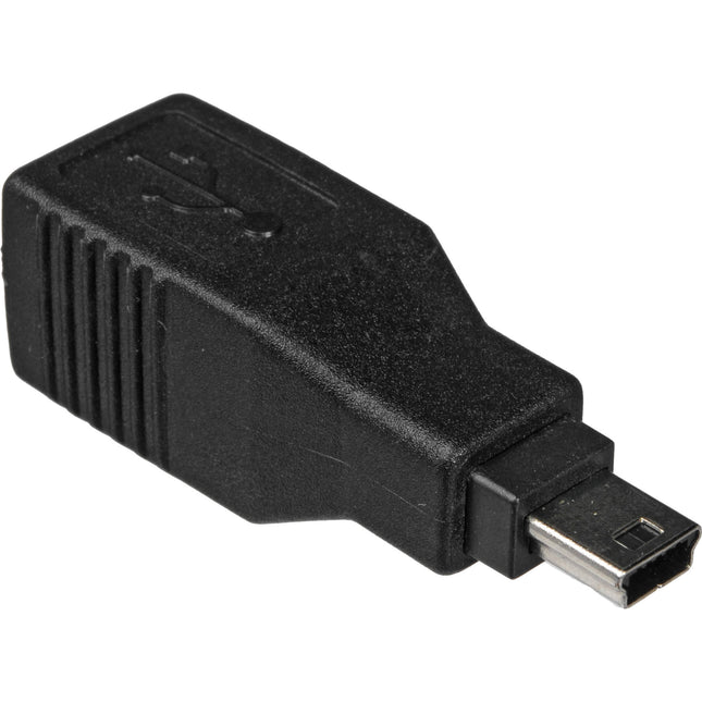 Adaptador USB Tipo B hembra a Mini B 5 pines macho transferencia datos USB 2.0 cumplimiento RoHS garantía limitada