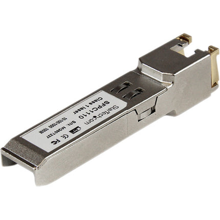 StarTech Cisco Compatible Módulo Transceptor SFP Mini-GBIC RJ-45 Gigabit 1.25 Gb/s Hot-Pluggable