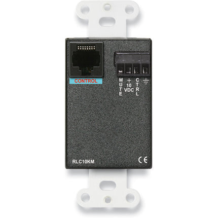 RDL DB-RLC10KM Control Remoto de Nivel con Mute y Rotatorio Negro