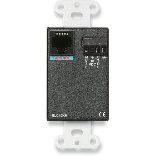 RDL DB-RLC10KM Control Remoto de Nivel con Mute y Rotatorio Negro