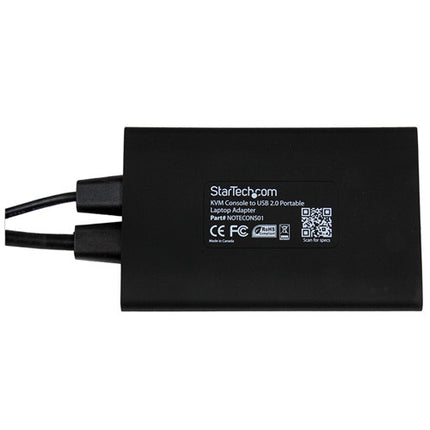 StarTech KVM Console adaptador portátil USB 2.0 VGA 1920x1200 60Hz compatible Linux Windows