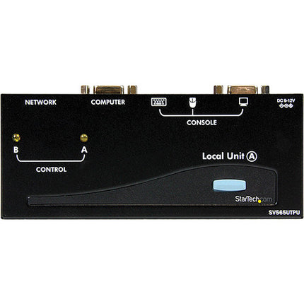 StarTech USB VGA KVM Extensor de consola sobre CAT5 UTP con 2 cables USB VGA de 6 pies
